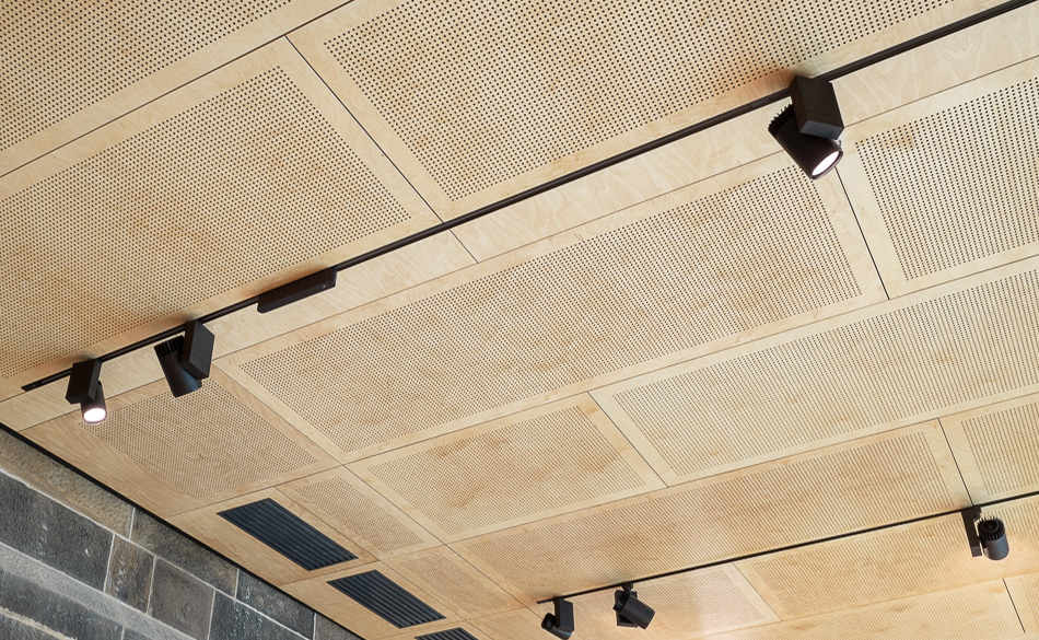 Timber Acoustic Panels And Suspended Timber Ceilings