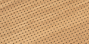 Microperforated timber